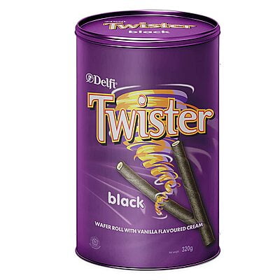 Delfi Twister Wafer Roll-320g